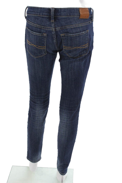 Lucky Brand Women Skinny Blue Jeans Low Rise Inseam 30 Size 26