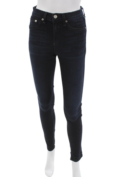 Rag & Bone Jean Womens Skinny Jeans Blue Size 26