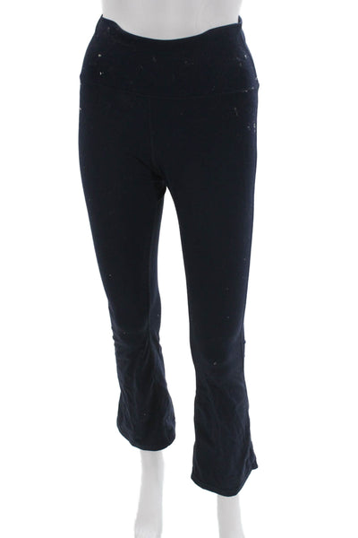 Tuckernuck Womens Leggings Blue Nylon Solid Pull On Size S