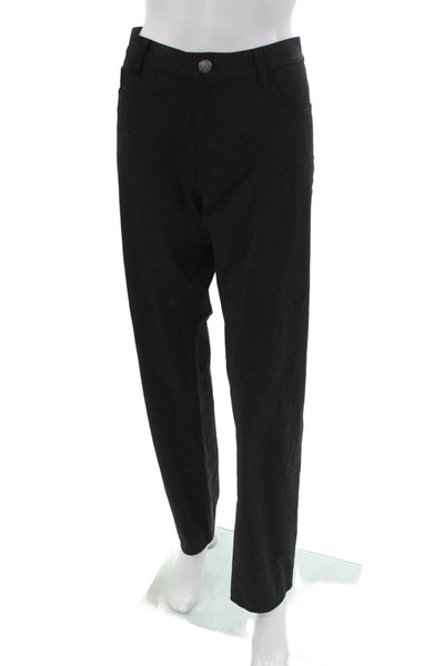 Theory Mens Dress Pants Gray Button Closure 48% Nylon Size 36