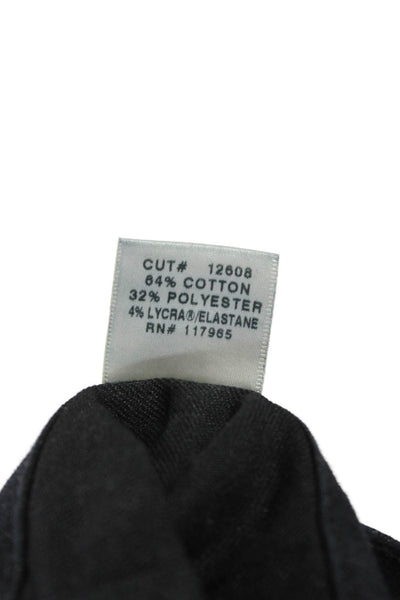 J Brand Womens Skinny Jeans Gold Cotton Button Size 25