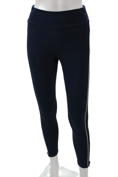 The Upside Womens Ankle Leggings Blue Recycled Polyester Size M