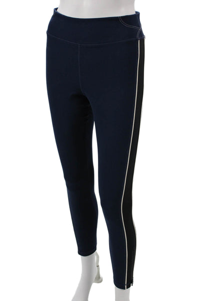 The Upside Womens Ankle Leggings Blue Recycled Polyester Size M