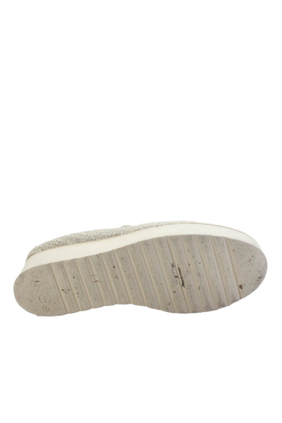 Vince Womens Zeta Platform Slip-On Casual Loafers Beige Size 8