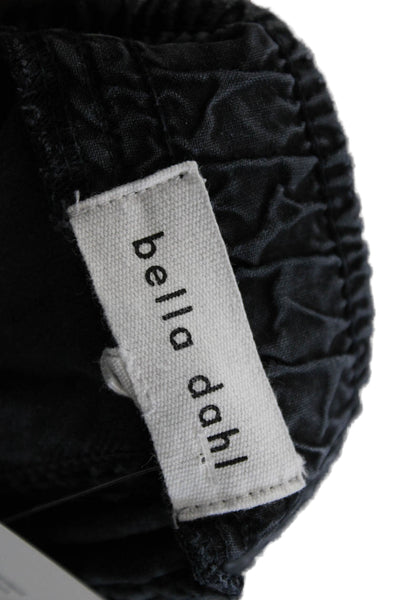 Bella Dahl Womens Gray Tencel-Lyocell Cargo Pants Drawstring Inseam 24 Size S
