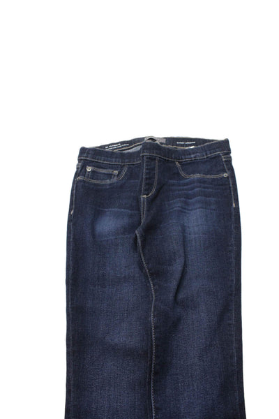 DL1961 Girls Candy Dark Wash Zippered Ankle Jeggings Blue Size 16