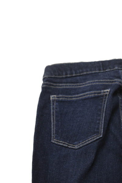 DL1961 Girls Candy Dark Wash Zippered Ankle Jeggings Blue Size 16