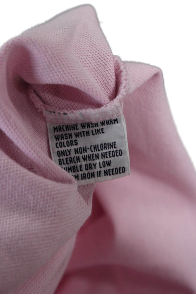 Bonobos Mens Polo T-Shirt Pink Cotton Collared Short Sleeve Size XL