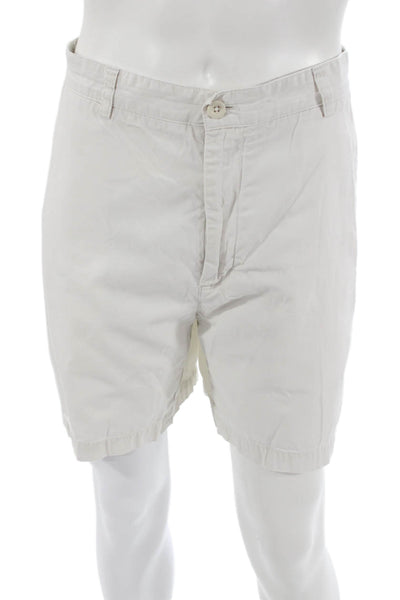 Vineyard Vines Mens Chino Shorts Beige Cotton Button Size 38