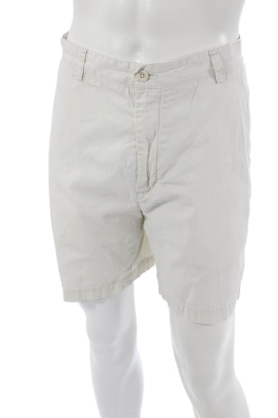 Vineyard Vines Mens Chino Shorts Beige Cotton Button Size 38