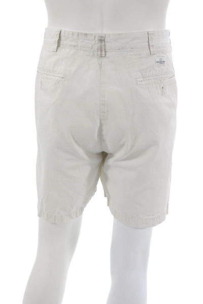 Vineyard Vines Mens Chino Shorts Beige Cotton Button Size 38
