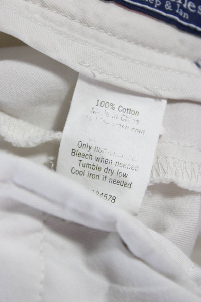 Vineyard Vines Mens Chino Shorts Beige Cotton Button Size 38