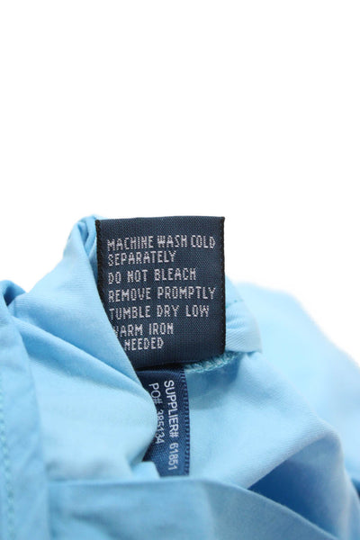Polo Ralph Lauren Mens Blue Cotton Chino Shorts Button Closure Size 40