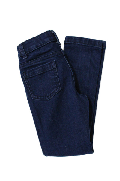 Jacadi Girls Cotton Skinny Leg Jeans Denim Blue Size 5A