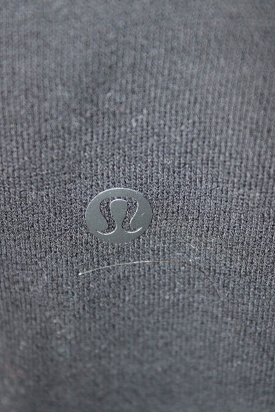 Lululemon Womens Black Cotton Pull On Sweatpants Size 2XS