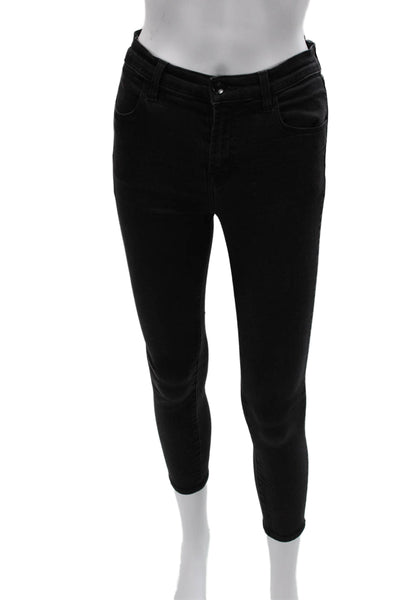 J Brand Womens Skinny Black Jeans Size 26