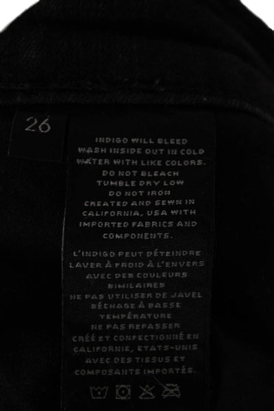 J Brand Womens Skinny Black Jeans Size 26