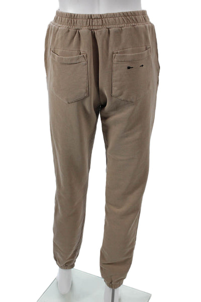 The Upside Womens Jogger Pants Beige Organic Cotton Pull On Size 4