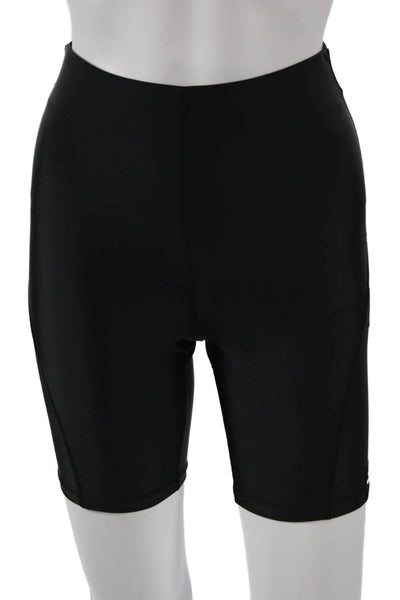 PE Nation Womens Athletic Black Recycled Polyester Solid Shorts Size S