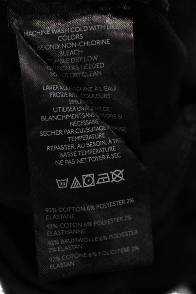 We The Free Women Black Flared Jeans Mid Rise Cotton Blend Size 26