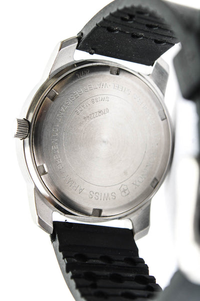 Victorinox Swiss Army Unisex Stainless Steel White Dial Quartz Watch 38.5mm