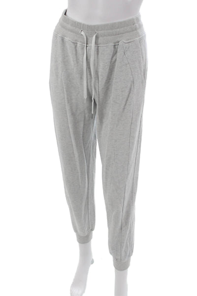 Lululemon Women Jogger Pants Gray Drawstring Nylon Blend Size 4