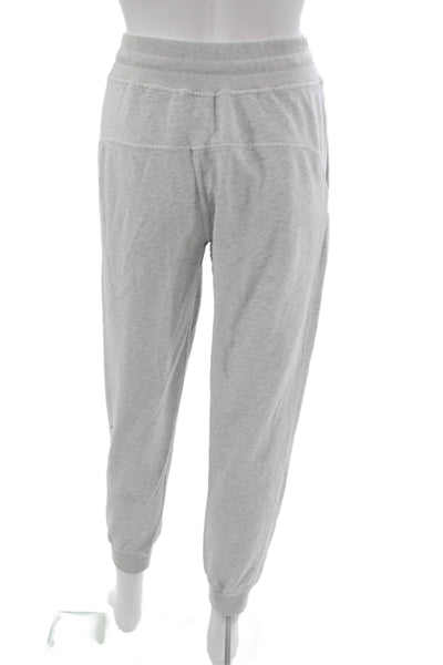Lululemon Women Jogger Pants Gray Drawstring Nylon Blend Size 4