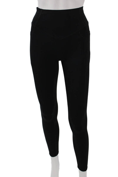 Halara Women Compression Leggings Black Nylon Size XS
