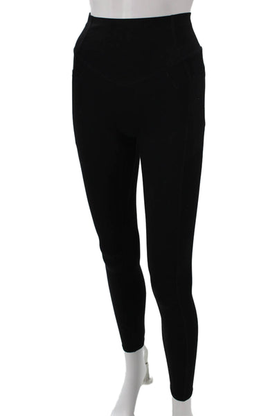 Halara Women Compression Leggings Black Nylon Size XS