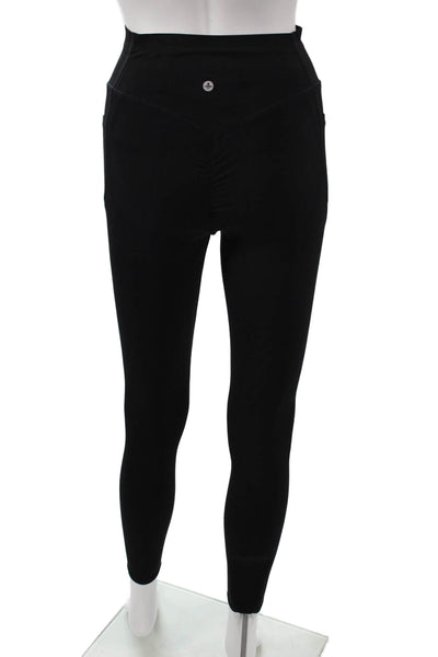 Halara Women Compression Leggings Black Nylon Size XS
