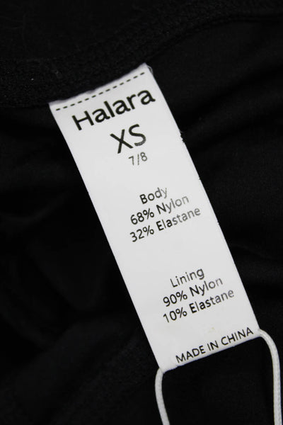 Halara Women Compression Leggings Black Nylon Size XS
