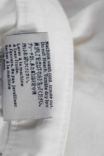 AG Adriano Goldschmied Womens Skinny White Jeans Mid Rise Cotton Blend Size 26
