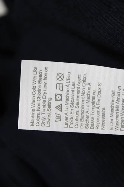 J Crew Womens Pullover Sweater Blue Crew Neck Long Sleeve Size S