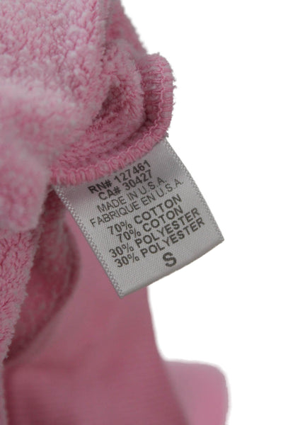 Wildfox Womens Pink Coca-Cola Cotton Crewneck Long Sleeve Pullover Size S