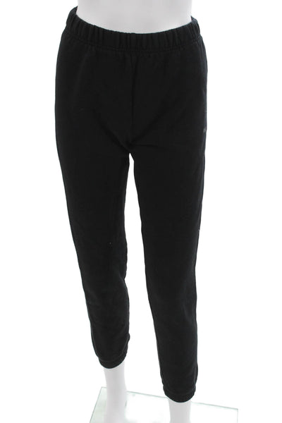 TNA Women Black Sweatpants Pull On Cotton Blend Size XS