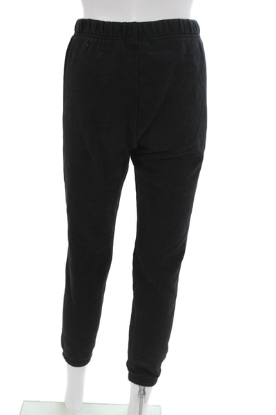 TNA Women Black Sweatpants Pull On Cotton Blend Size XS
