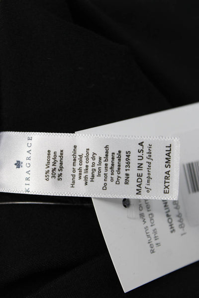 Kira Grace Women Black Capri Leggings Size XS