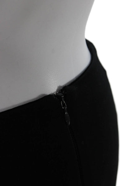 Quince Womens Ankle Leggings Black Rayon Zip Size XS