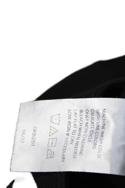 Quince Women Ankle Leggings Black Rayon Size XS
