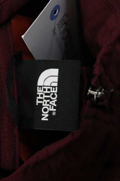 The North Face Womens Quilted Red Polyester Zip Jacket Size XS