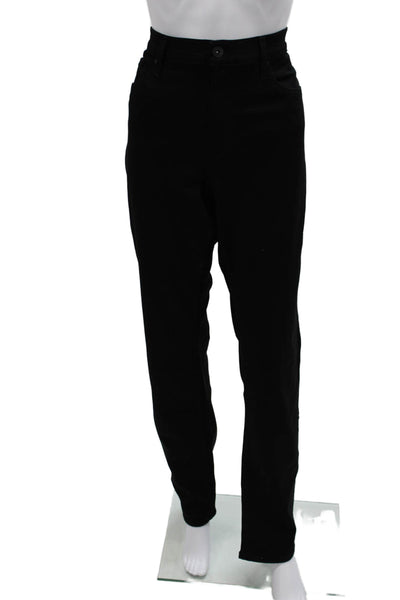 Paige Womens Jeans Black High Rise Size 36
