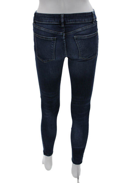 DL1961 Womens Skinny Jeans Blue Mid Rise 28 Inseam Size 23