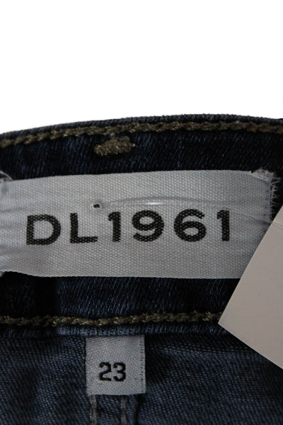 DL1961 Womens Skinny Jeans Blue Mid Rise 28 Inseam Size 23