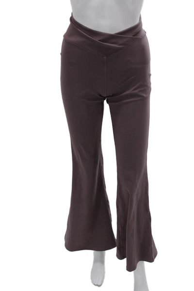 Halara Women Purple Leggings Polyester Pull On Size S