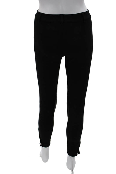 Ralph Lauren Black Label Womens Black Viscose Pants Size XS