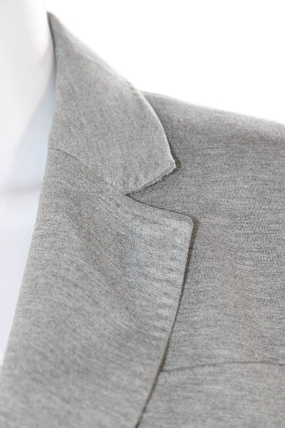 Closed Womens Basic Knit Button Jacket Gray Long Sleeve Size XS