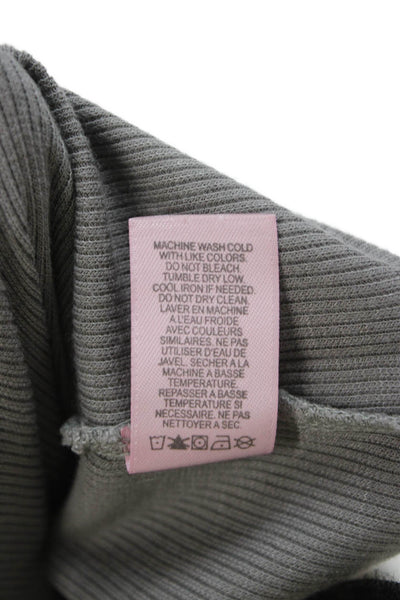 Calypso Saint Barth Women Gray Viscose Sleeveless Square Neck Tank Size S