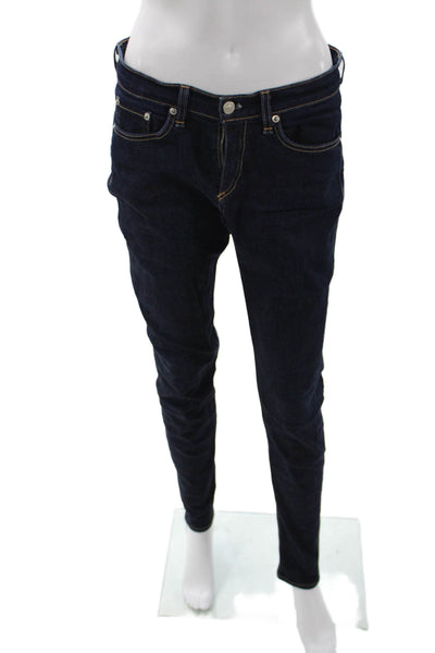 Rag & Bone Jean Womens Skinny Blue High Rise Zip Fly Jeans Size 29