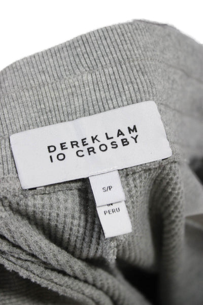 Derek Lam 10 Crosby Women Jogger Pants Gray Drawstring Cotton Size S