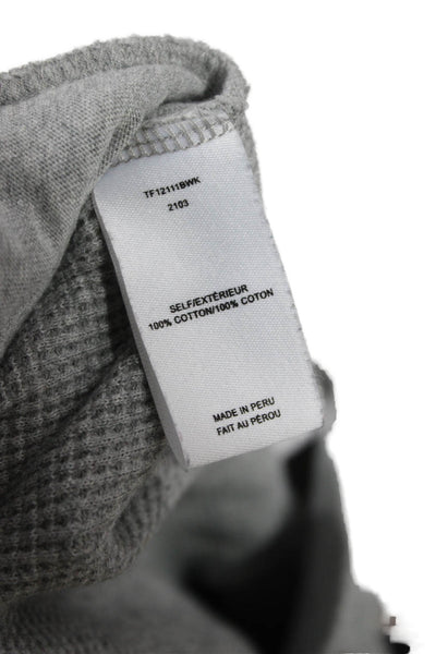 Derek Lam 10 Crosby Women Jogger Pants Gray Drawstring Cotton Size S
